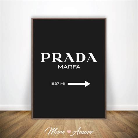 buy prada marfa poster|prada wall art prints.